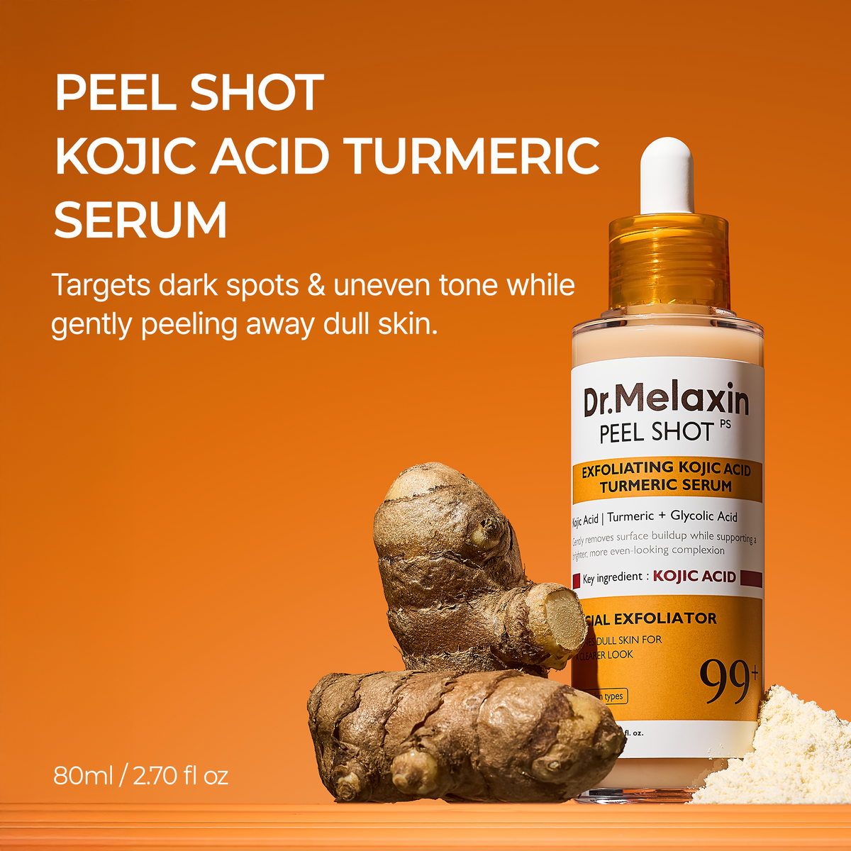 Peel Shot Kojic Acid Turmeric Duo